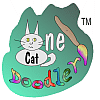 One Cat Doodler Logo. A drawing of a cat.