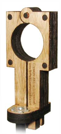 Bophoto travle bracket made from wood for Nikon FC-E9 & FC-E8 lenses for spherical panorama photography, such as for realestate, travle and hotel virtual tours.