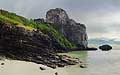 Panoramic image of Nui Bay in Thailand