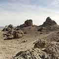 Interactive Virtual tour - October 8th 2003 Trona Pinnacles standing on old ocean floor by Ridgecrest - California