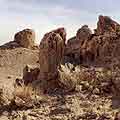 Interactive Virtual tour - October 8th 2003 Trona Pinnacles standing on old ocean floor by Ridgecrest - California